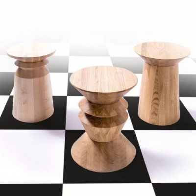 Drewniany stolik kawowy FOU - foto 8