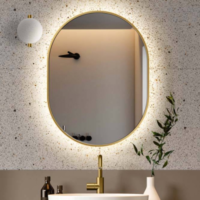 Lustro Ambient Slim Gold/Copper LED GieraDesign - foto 7