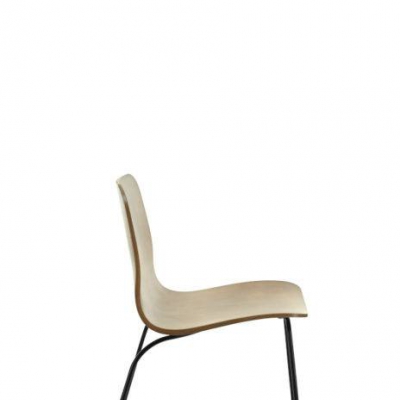 Krzesło drewniane Hips AM-1802 na metalowych nogach - foto 5