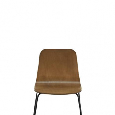 Krzesło drewniane Hips AM-1802 na metalowych nogach - foto 4