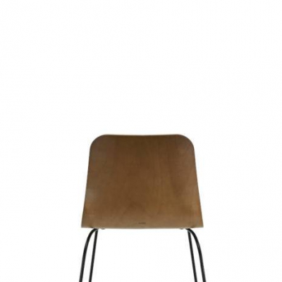 Krzesło drewniane Hips AM-1802 na metalowych nogach - foto 3