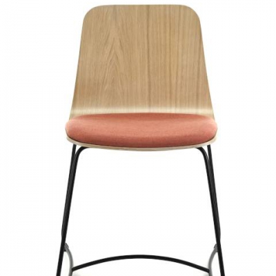Krzesło Hips AM-1802 z tapicerowanym siedziskiem Fameg - foto 5
