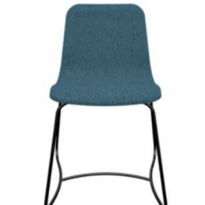 Krzesło tapicerowane Hips AM-1802/1 na metalowych nogach Fameg - foto 5