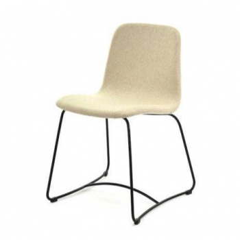 Krzesło tapicerowane Hips AM-1802/1 na metalowych nogach Fameg