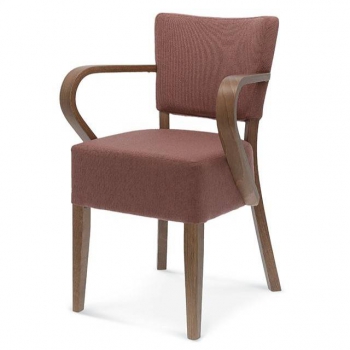 Krzesło tapicerowane z podłokietnikiem Tulip 2 B-9608/1 FAMEG