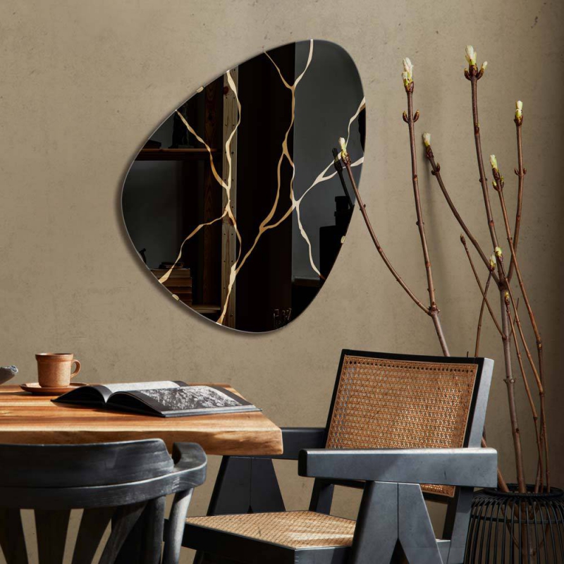 Lustro Fly Kintsugi GieraDesign - foto 1