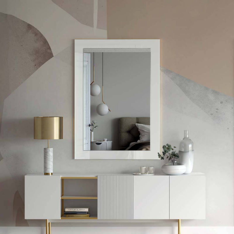 Lustro Modern SQ R10 Black White GieraDesign - foto 1