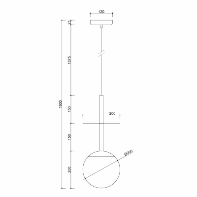 Lampa wisząca PLAAT A Brass Ummo - foto 9