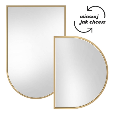 Lustro Portal Gold/Copper GieraDesign - foto 5