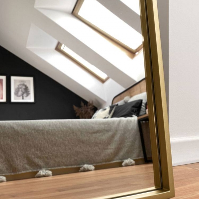 Lustro stojące Portal Gold Copper GieraDesign - foto 6