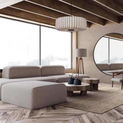 Lustro Scandi Slim Black White  GieraDesign - foto 12