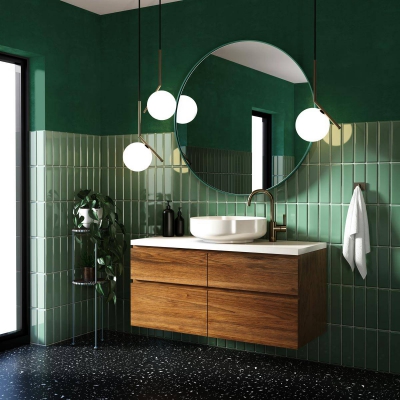 Lustro Scandi Slim Green Blue GieraDesign - foto 1