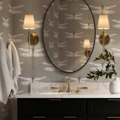 Lustro Scandi Slim Owal  Black White GieraDesign - foto 9