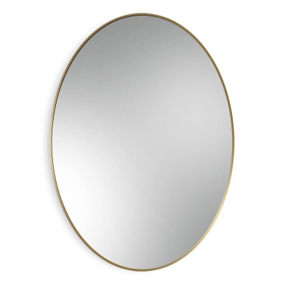 Lustro Scandi Slim Owal  Gold Copper GieraDesign - foto 8
