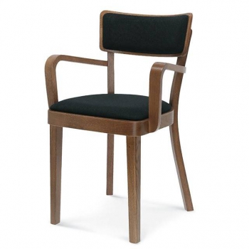 Krzesło z podłokietnikiem Solid B-9449/1 tapicerowane FAMEG