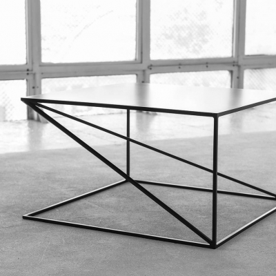Stalowy stolik kawowy / object012 - foto 5