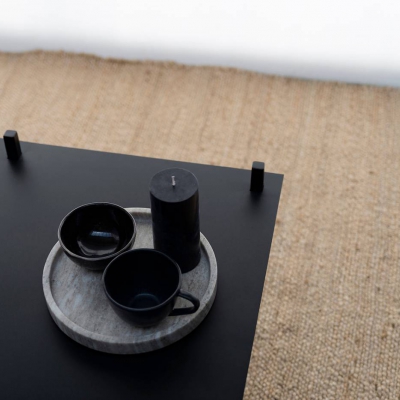 Stalowy stolik kawowy / object031 - foto 6