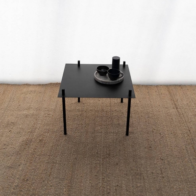 Stalowy stolik kawowy / object031 - foto 1