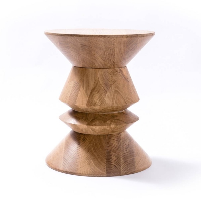 Drewniany stolik kawowy FOU - foto 3