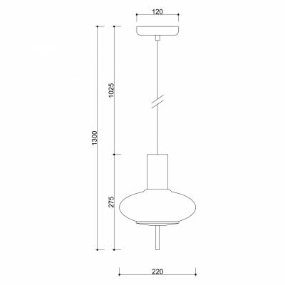 Lampa wisząca TORNI A Ummo - foto 6